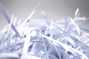 Shredded paper